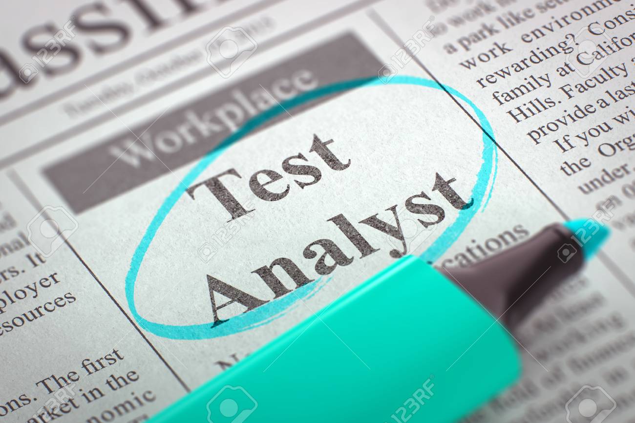 test analyst