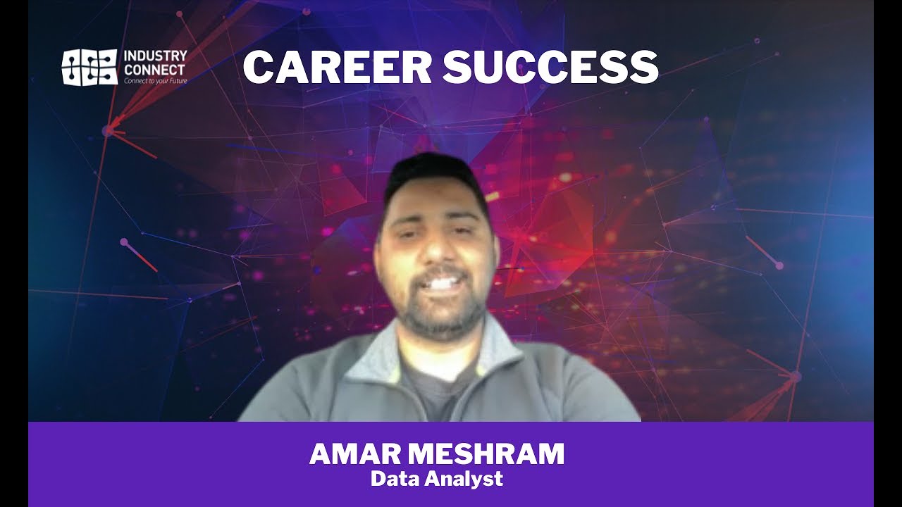 Amar had two companies wanting him! Now he’s a Data Analyst