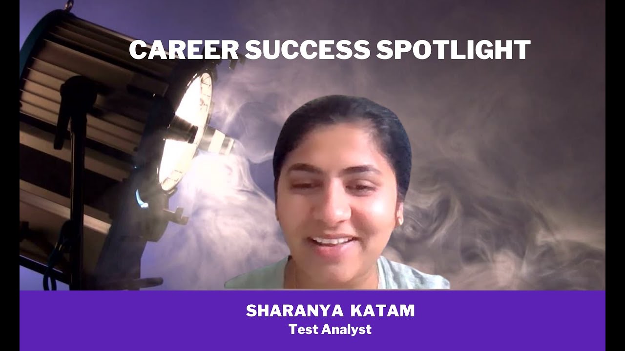Sharanya was offered TWO Test Analyst jobs!