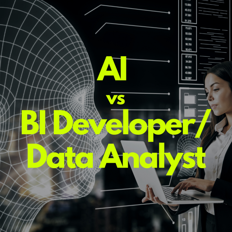 Debunking the Myth: Will AI Replace Business Intelligence Developers and Data Analysts?